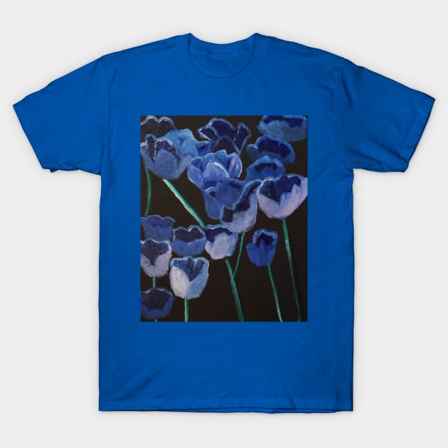 Poppy delight oil painting by Tabitha Kremesec T-Shirt by Tabitha Kremesec 